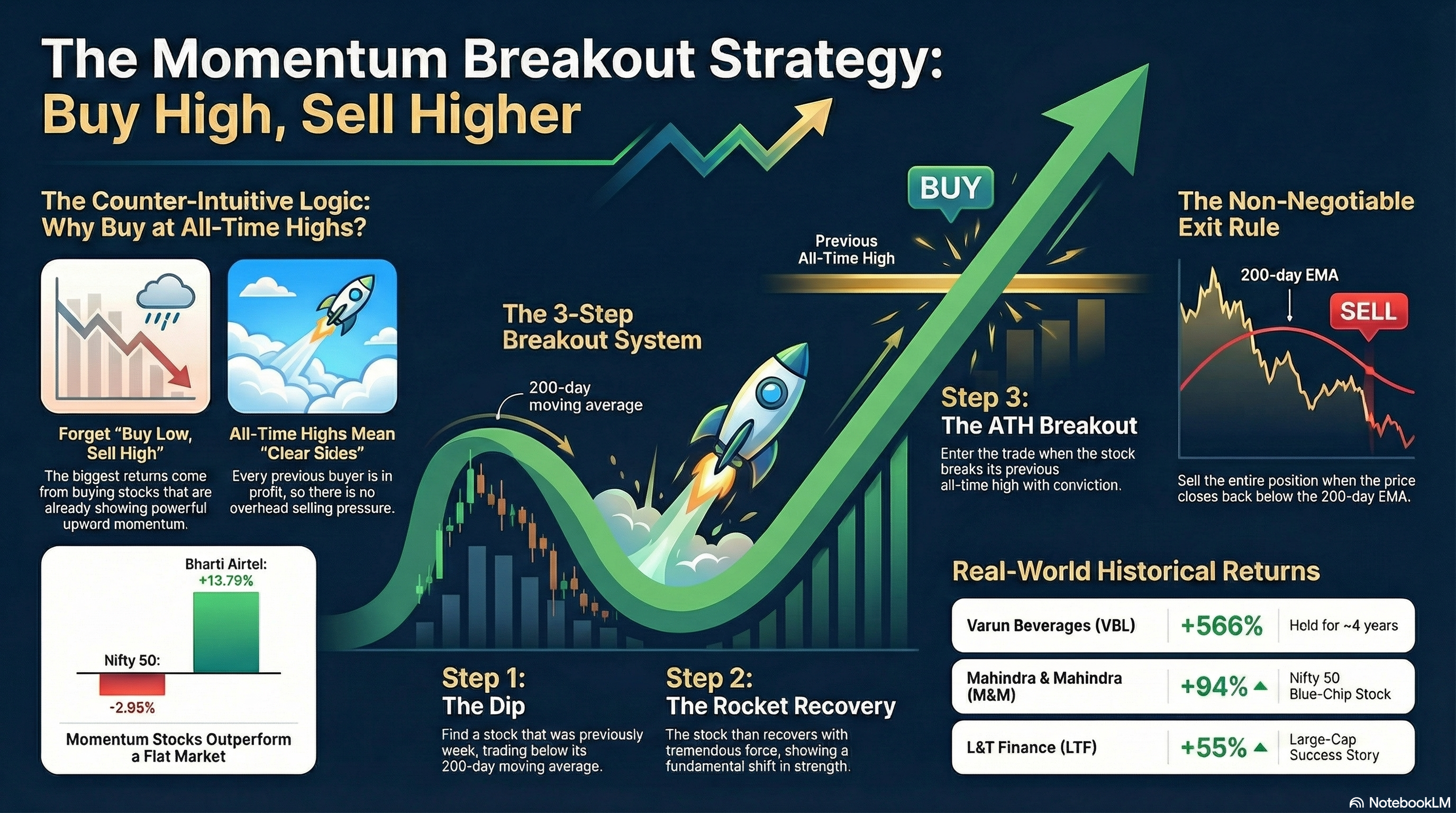 The Complete Momentum Breakout Strategy Infographic