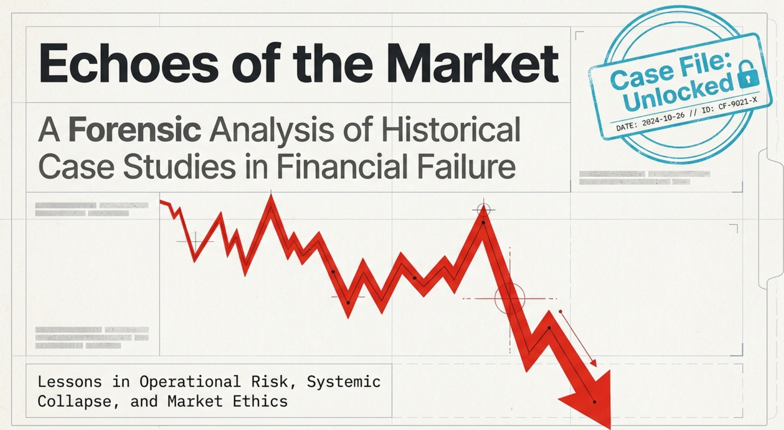 Learning from history — studying landmark market failures builds the disciplinary and self-regulatory habits essential for every research analyst
